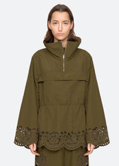 Vittoria Jacket Olive / Sea New York US