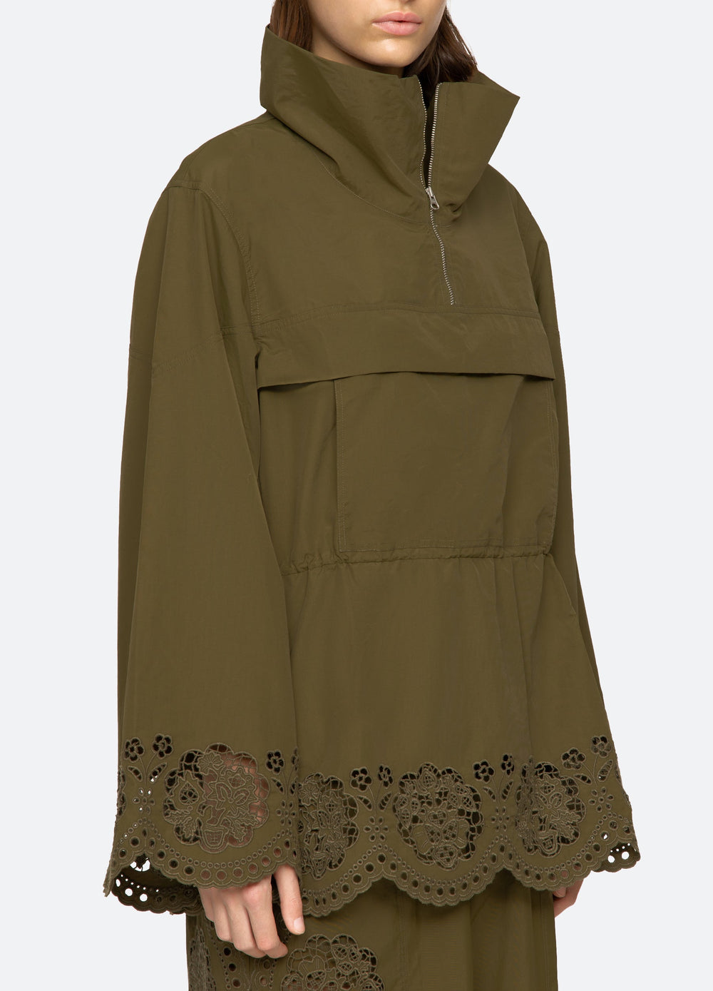 Vittoria Jacket Olive / Sea New York US
